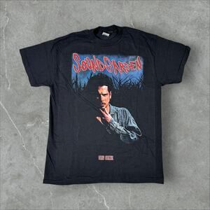 Vintage 90s Soundgarden Size Large Band Rock Black Single Stitch Reprint T-Shirt